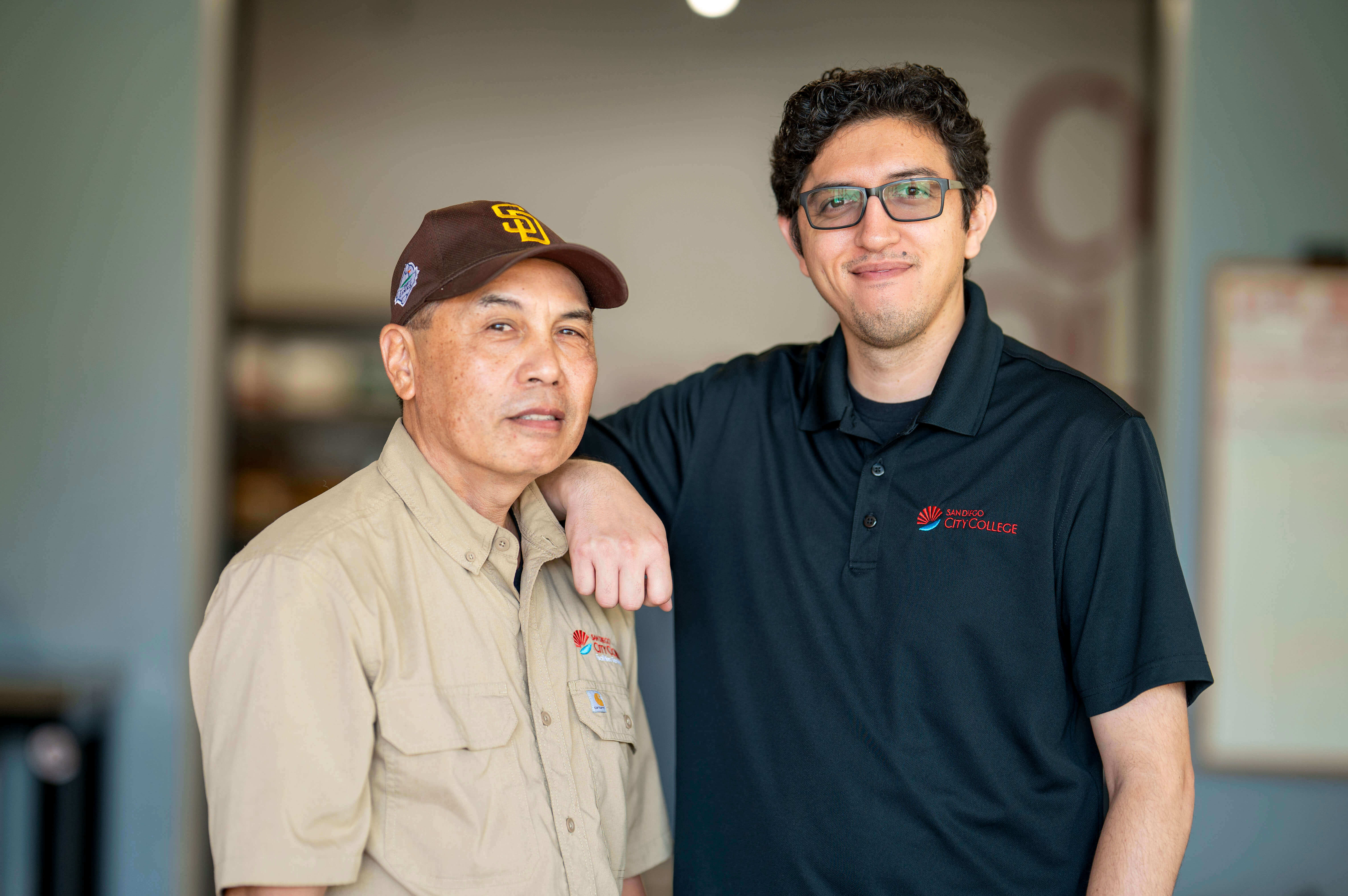 Eddie Michel and "Lil Eddie"