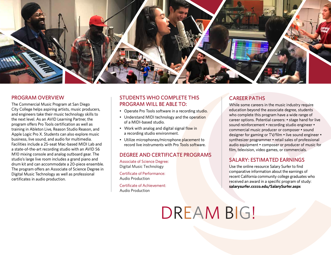 Commercial Music brochure p2