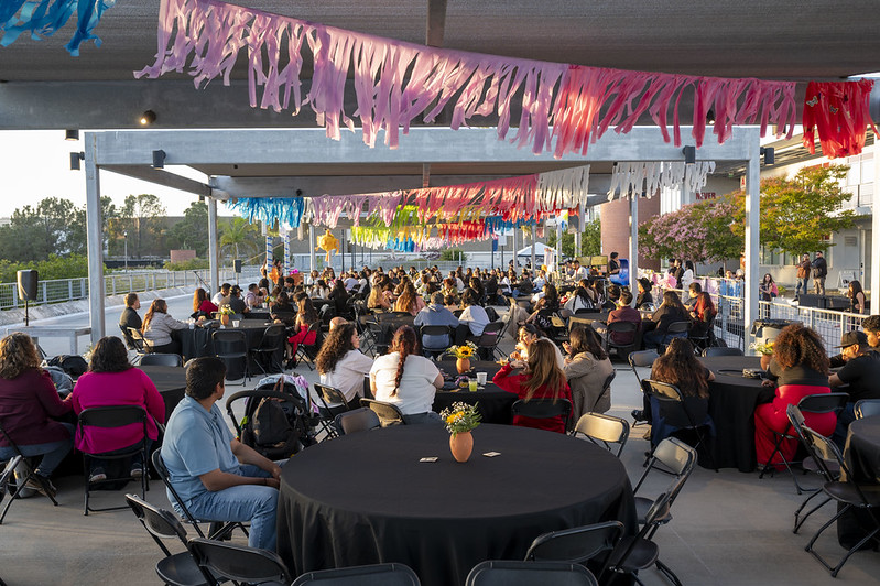 A patio student events