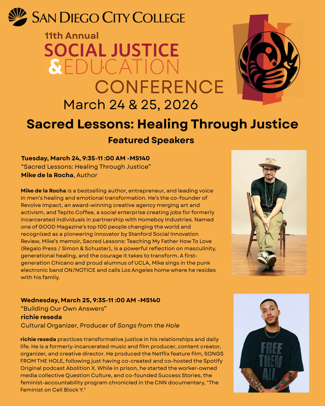 Social Justice Speakers Flyer