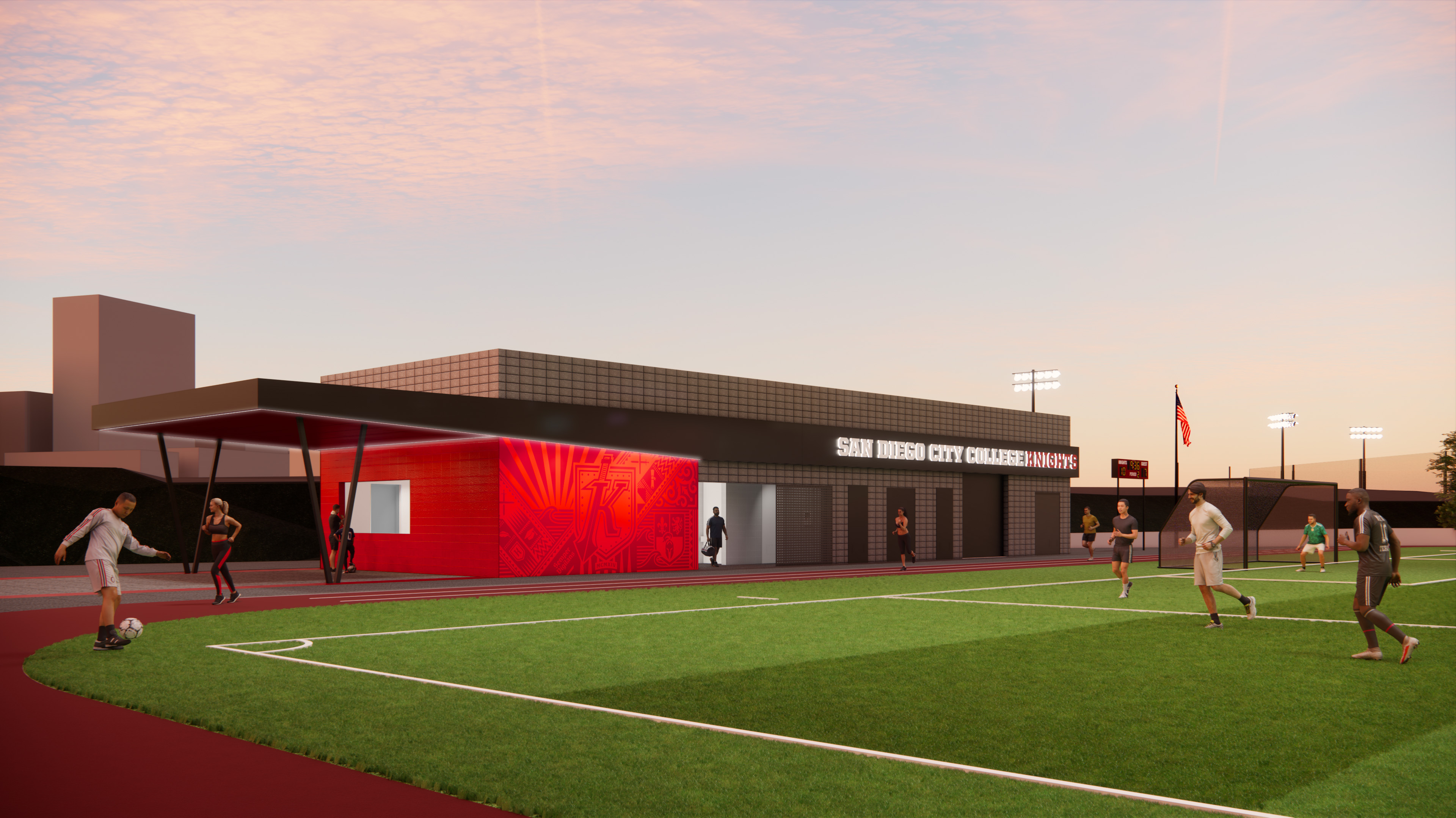 Outdoor athletics expansion