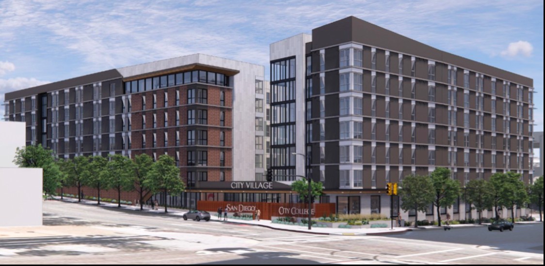 student housing rendering