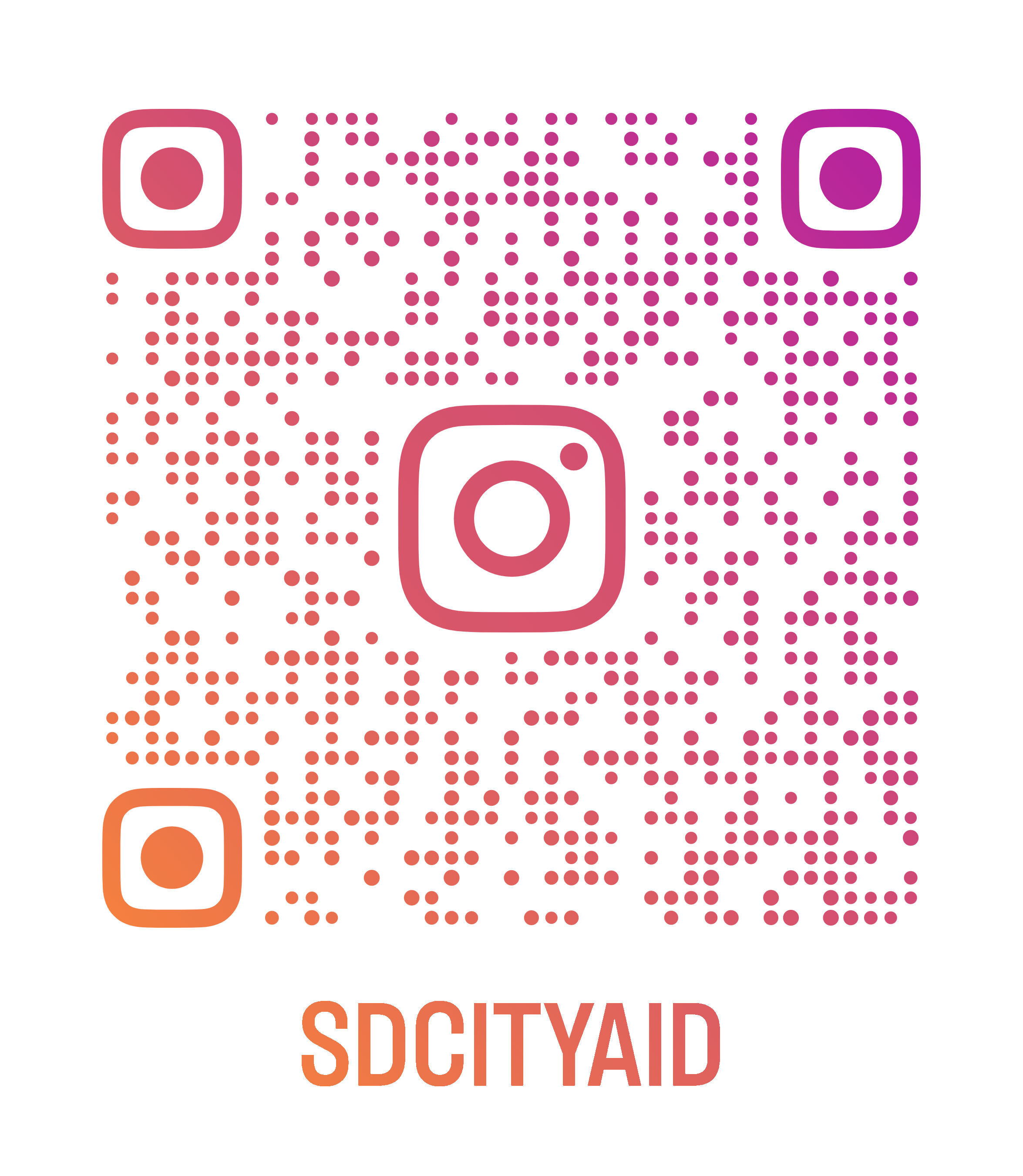Financial Aid Instagram QR Code