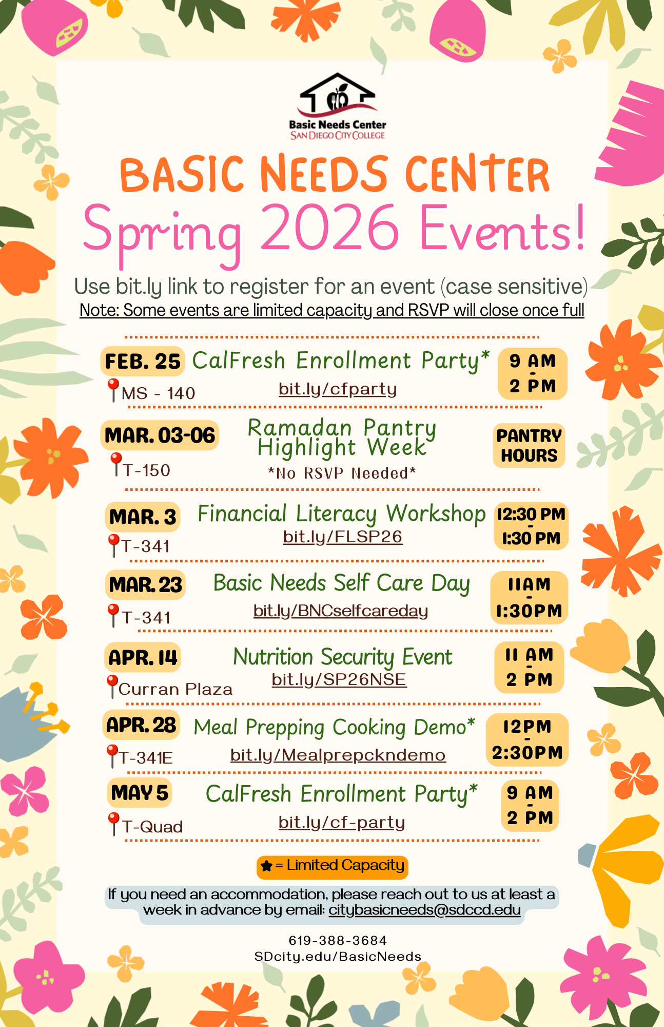 spring events